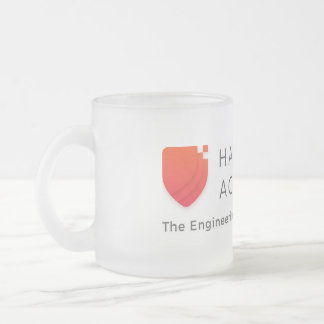 Hackbright frostad Glass mugg