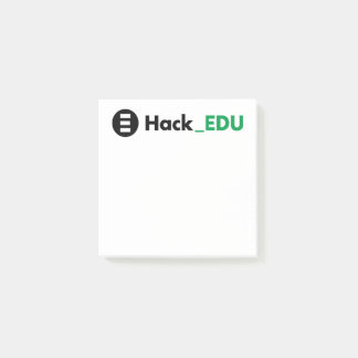 HackEDU 3x3 Post-it-anteckningar Post-it Block