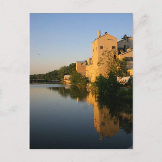 Hackensack flod vykort (Framsida)