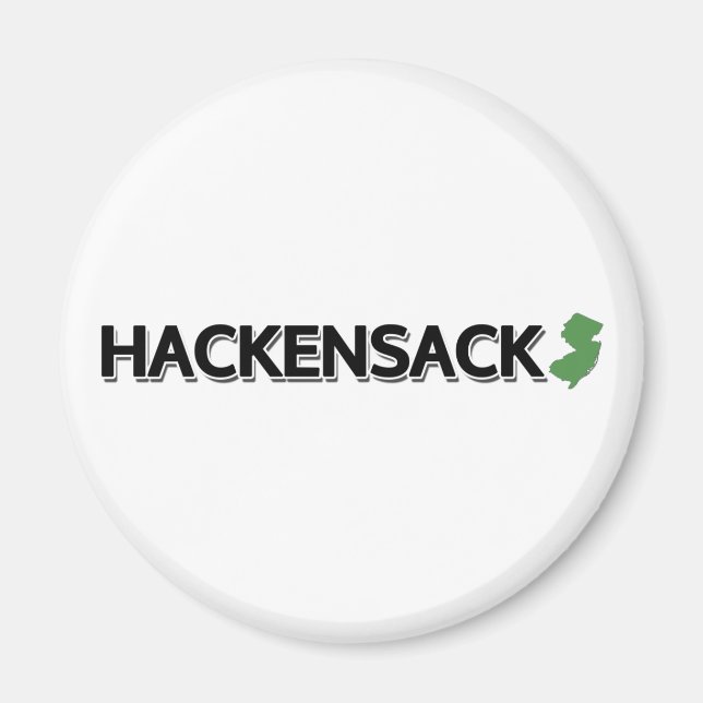 Hackensack New jersey Magnet (Framsidan)