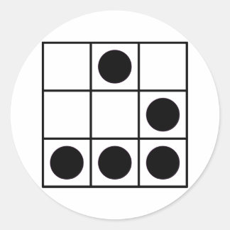 Hacker Culture Sticker Runt Klistermärke