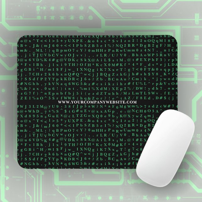 Hacker geek programmer nerd mousepad musmatta (Skapare uppladdad)