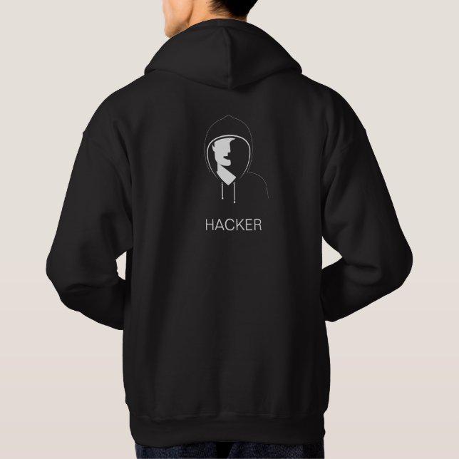 Hacker Hoodie (Baksida)