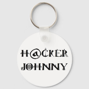 hacker johnny nyckelring