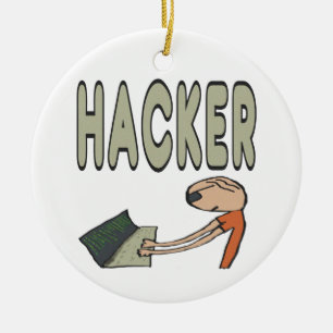 Hacker Julgransprydnad Keramik