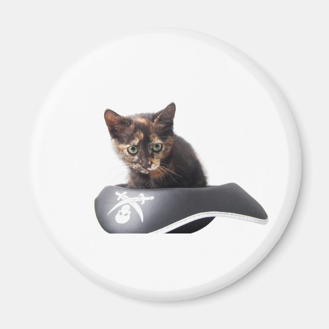 Hacker Kitten Magnet (Framsidan)