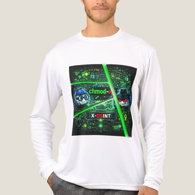 Hacker mood t shirt (Framsida)