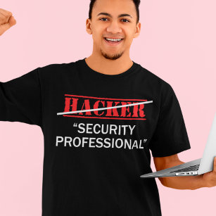 Hacker Security Professionell Funny Programmer Gif T Shirt