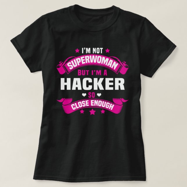 Hacker T Shirt (Design framsida)