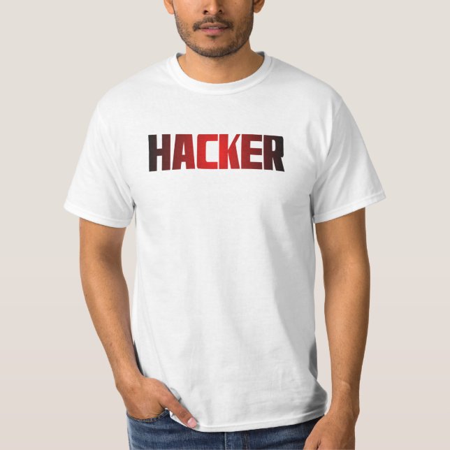 Hacker Tee Shirt (Framsida)