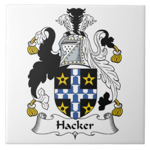 Hackerfamiljvapensköld Kakelplatta