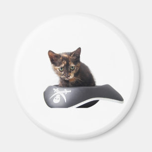Hackerkattunge Magnet