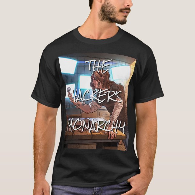 Hacker's Monarchy - Caddie: T-Shirt (Framsida)
