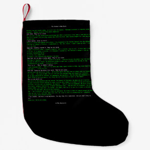 Hacker'sens Manifesto Liten Julstrumpa