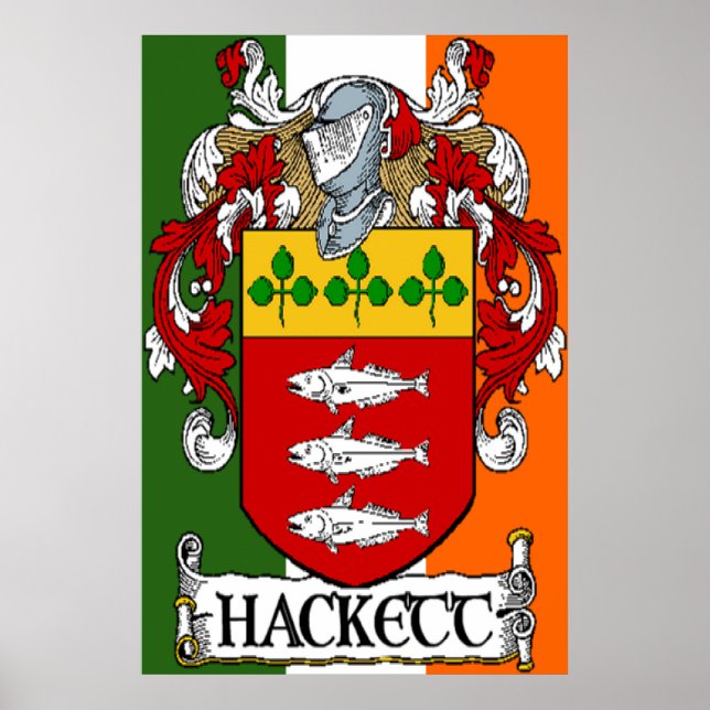 Hackett Jackar Arm Print Poster (Framsidan)