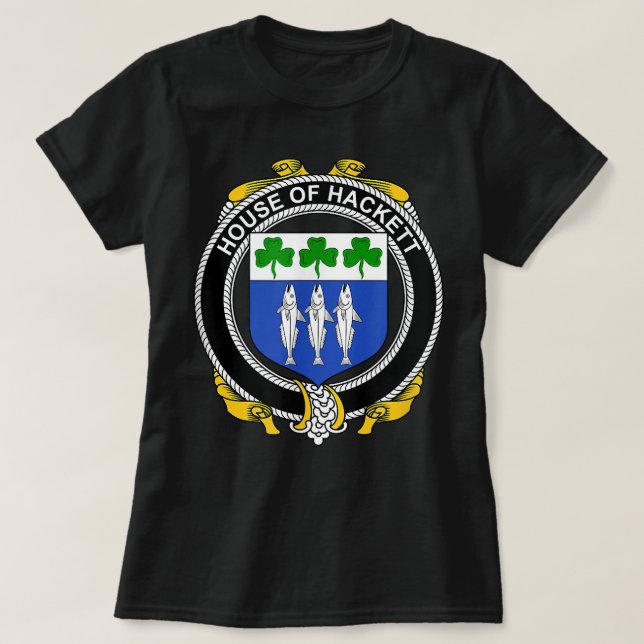 Hackett Jackar om Arm Family Crest T Shirt (Design framsida)