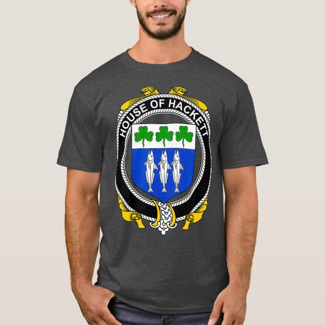 Hackett Jackar om Arm Family Crest T Shirt (Framsida)
