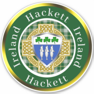 Hackett Shield & Celtic Kor Personlig Klistermärken