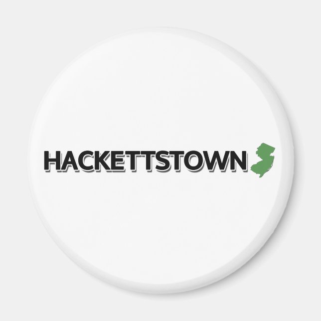Hackettstown, New jersey Magnet (Framsidan)