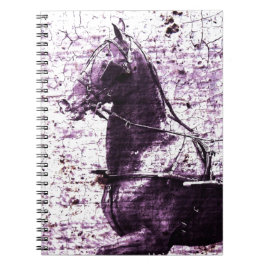 Hackey Crackle Digital Art Anteckningsbok Med Spiral