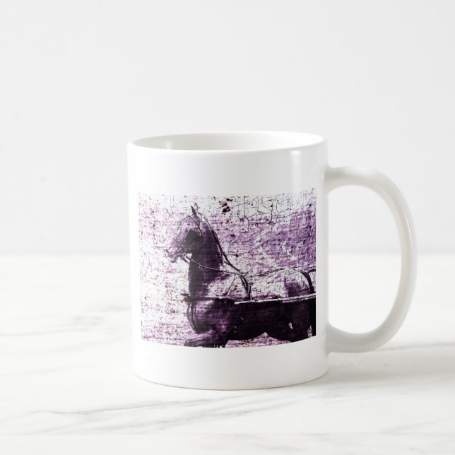 Hackey Crackle Digital Art Kaffemugg (Höger)