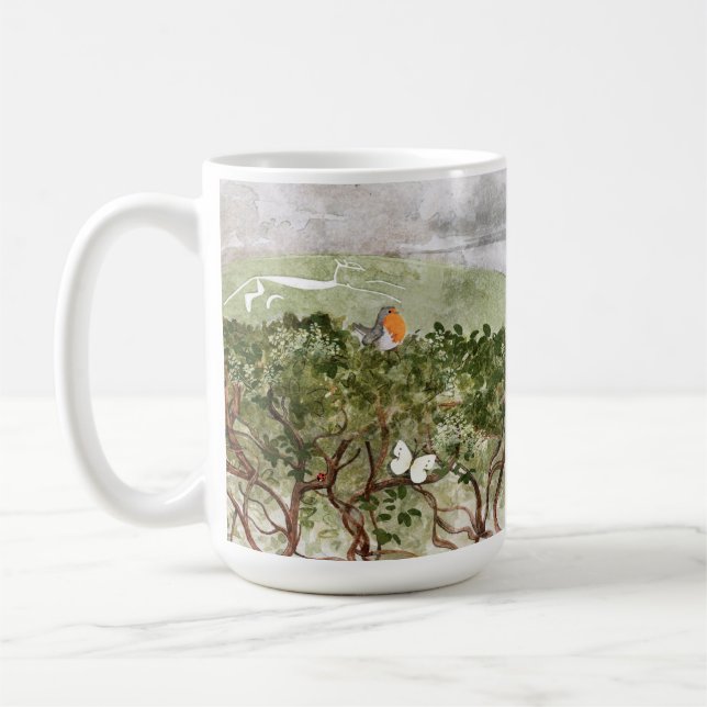 Häckläggarens ande kaffemugg (Vänster)