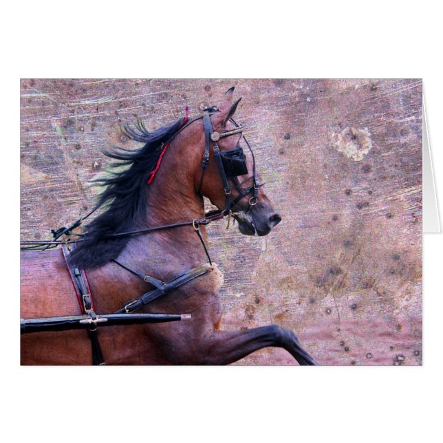 Hackney Grunge Hälsningskort (Framsidan Horizontal)