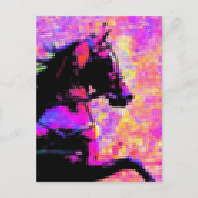 Hackney i Harness Vykort (Framsida)