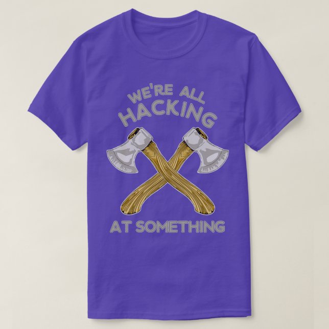 Hackning 1 t shirt (Design framsida)