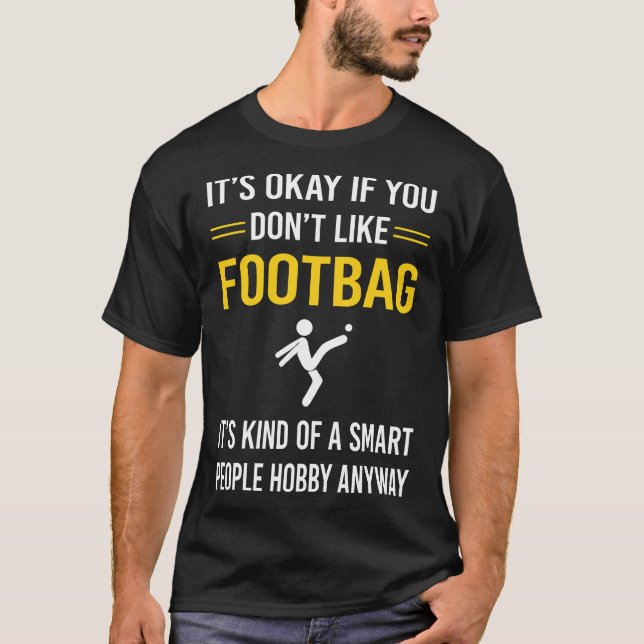 Hacksäckssäckssäckssäckar för smarta personer t shirt (Framsida)