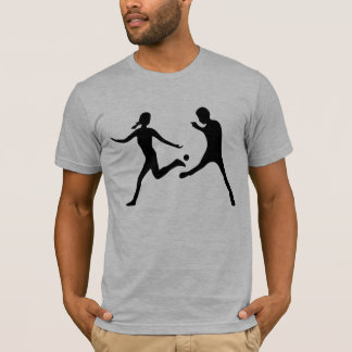 Hackysack flicka & pojke, svart tee shirt