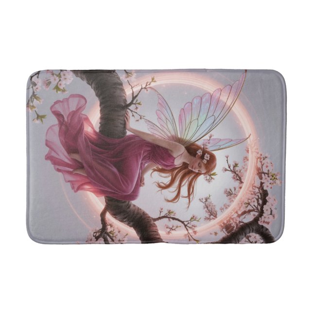 Hada mágica entre flores de cerezo – Ilustración d Badrumsmatta (Framsidan)