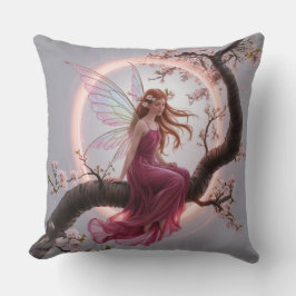 Hada mágica entre flores de cerezo – Ilustración d Kudde