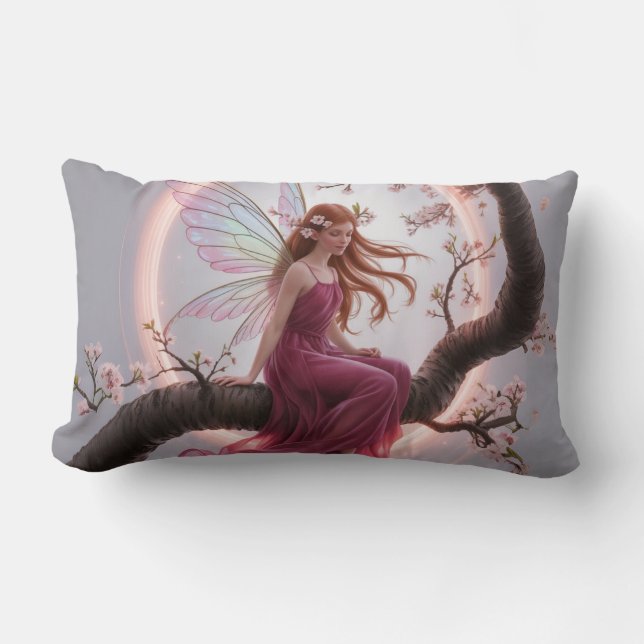 Hada mágica entre flores de cerezo – Ilustración d Lumbarkudde (Framsida)