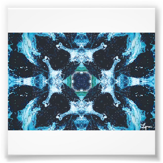 Hadalpelagisk Fototryck (Framsidan)