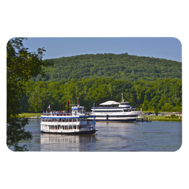 Haddam Ferry Large Magnet (Horisontell)