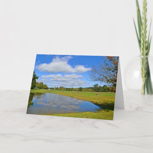 Haddam Meadows Notecard Kort (Framsida)