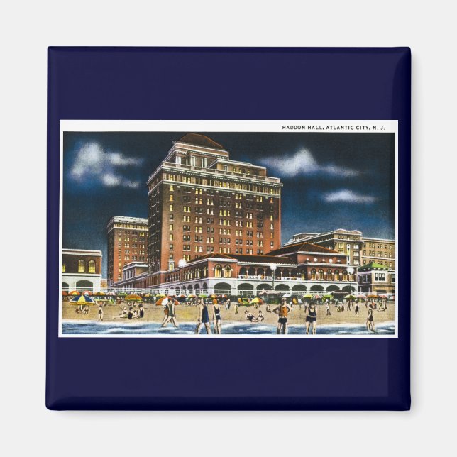 Haddon Hall, Atlantic City, New jersey Magnet (Framsidan)