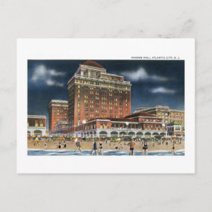 Haddon Hall, Atlantic City, NJ Vykort