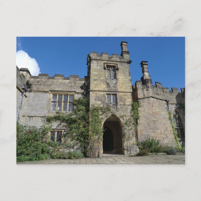 Haddon Hall Vykort (Framsida)