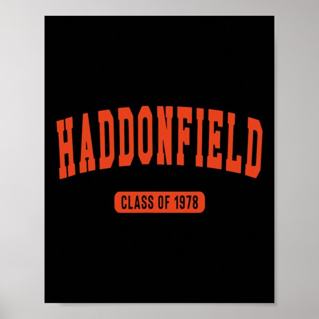 Haddonfield Class of 1978 Halloween Poster (Framsidan)