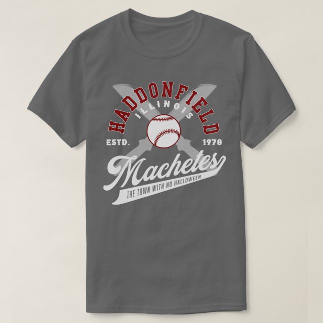 Haddonfield machetes t shirt (Design framsida)