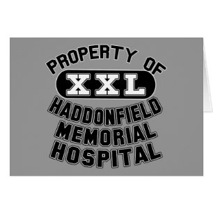 Haddonfield Memorial Hospital Products Hälsningskort