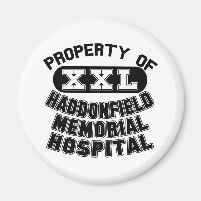 Haddonfield Memorial Hospital Products Magnet (Framsidan)