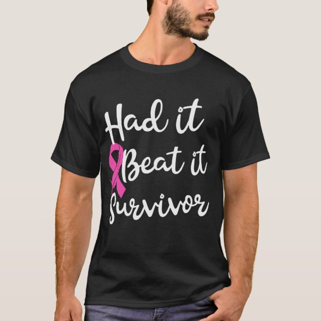 Hade det överrumplat medvetandet om bröstcancer? t shirt (Framsida)