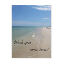 Hade du varit här scen från stranden