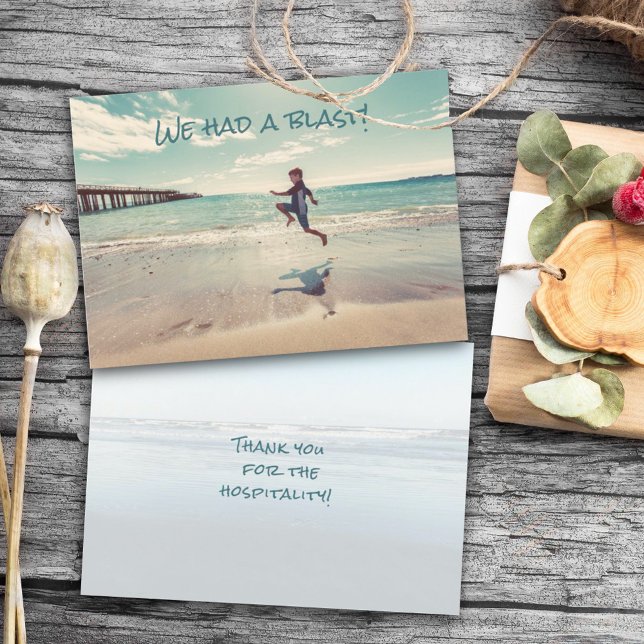 Hade kul Beach Hospitality Tackkort Tack Kort (Skapare uppladdad)