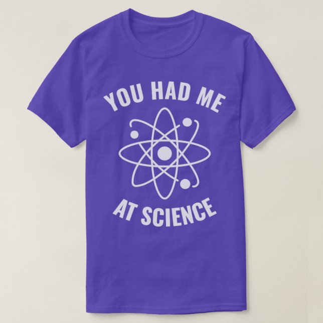 Hade mig på Science Funny Science Geek1 T Shirt (Design framsida)