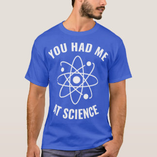 Hade mig på Science Funny Science Geek 2 T Shirt