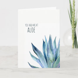 Hade mig på Valentines-kort för pun Helgkort
